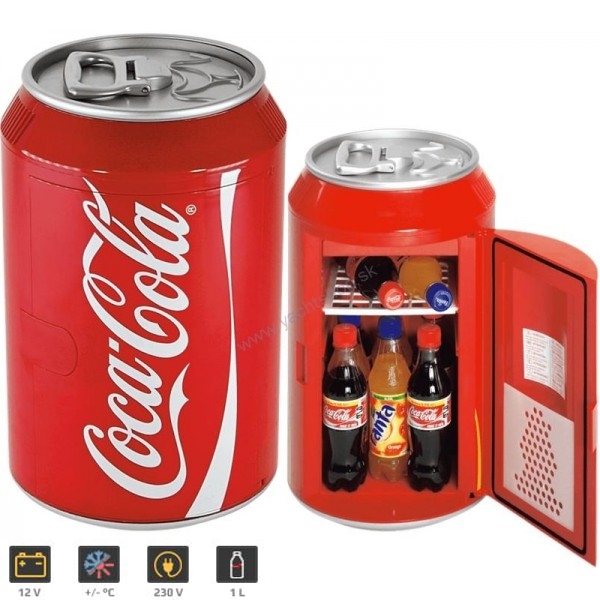 ミニ缶冷蔵庫コカコーラ-11L/12缶用ポータブル冷蔵庫 | Cool Mania