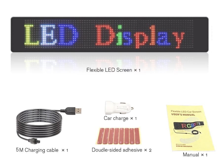 広告パネル LED ディスプレイ フルカラー フレキシブル プログラム可能 モバイル用