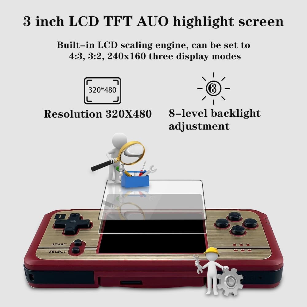 子供や大人向けの携帯型ゲーム機