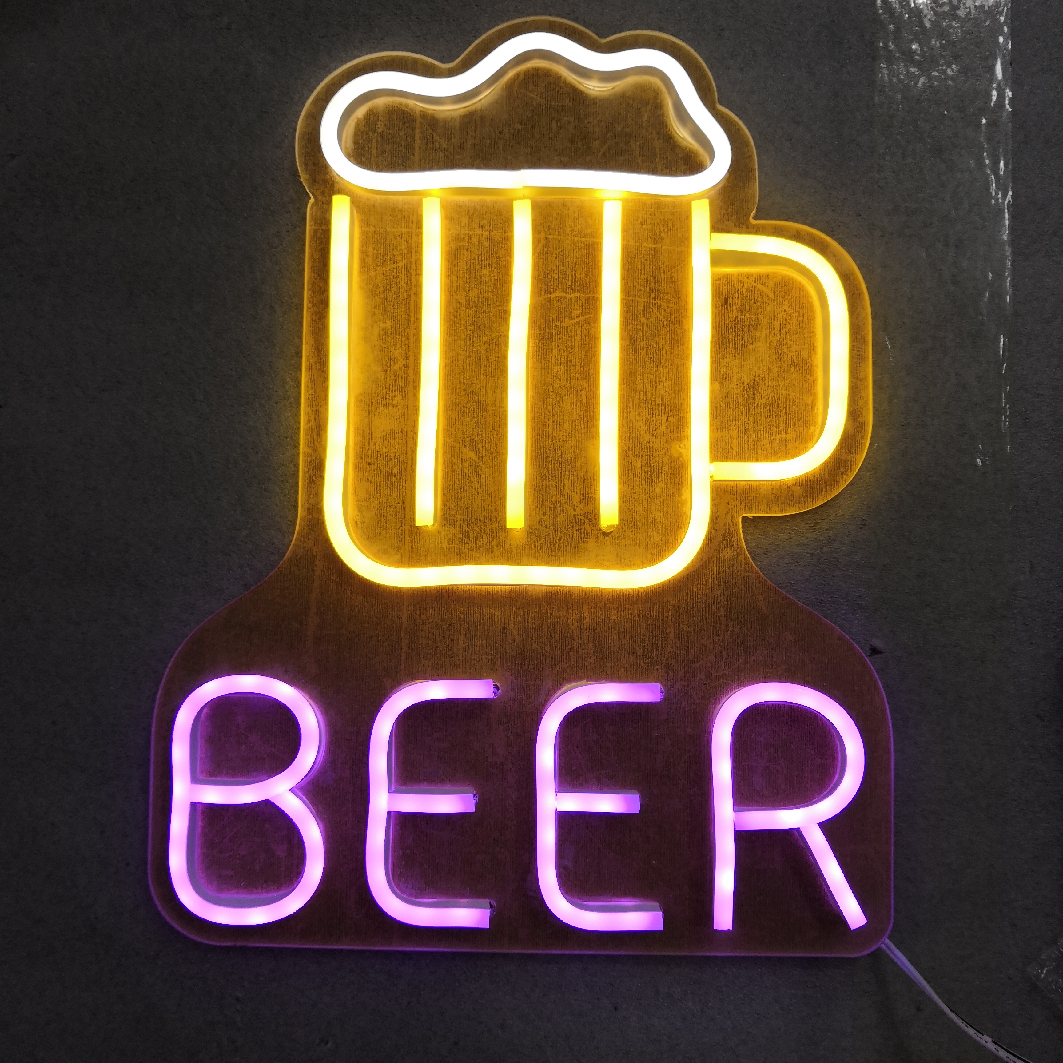 ネオンビールの看板-LED広告 Cool Mania