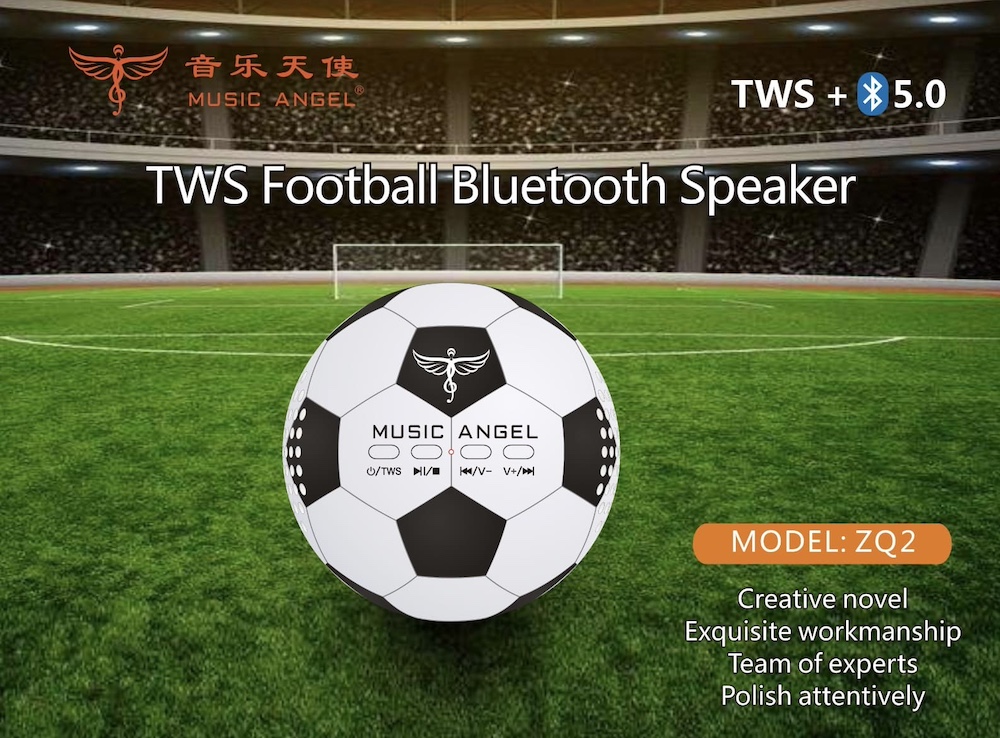 Bluetooth携帯電話用サッカーボールスピーカー